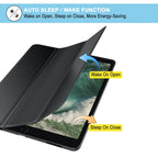 Smart Case for iPad - Tri-Fold Flip Folio Cover | Pencil Holder | Auto Wake-Up/Sleep Mode