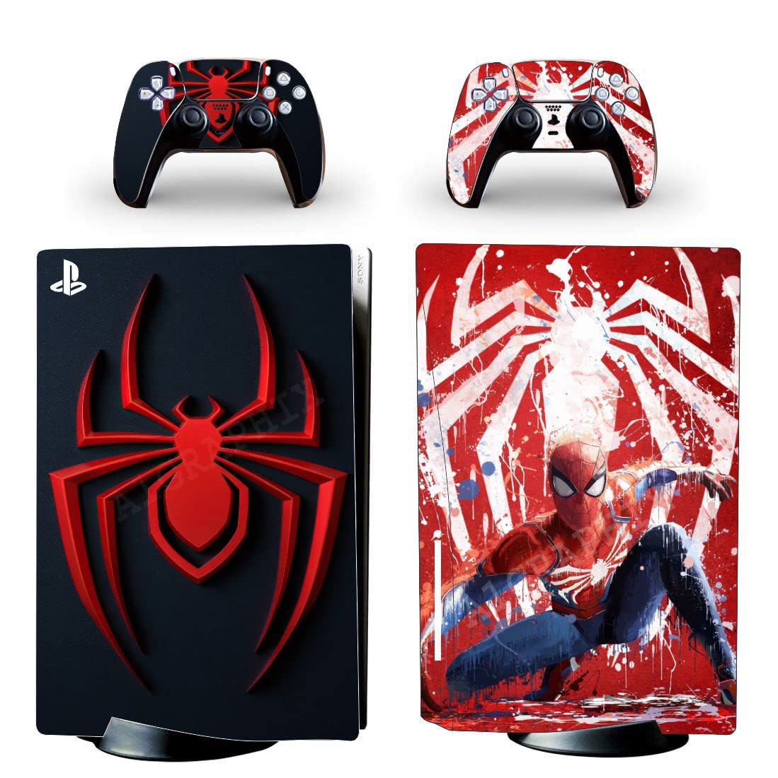 Dual Spidy PlayStation Skin Main image