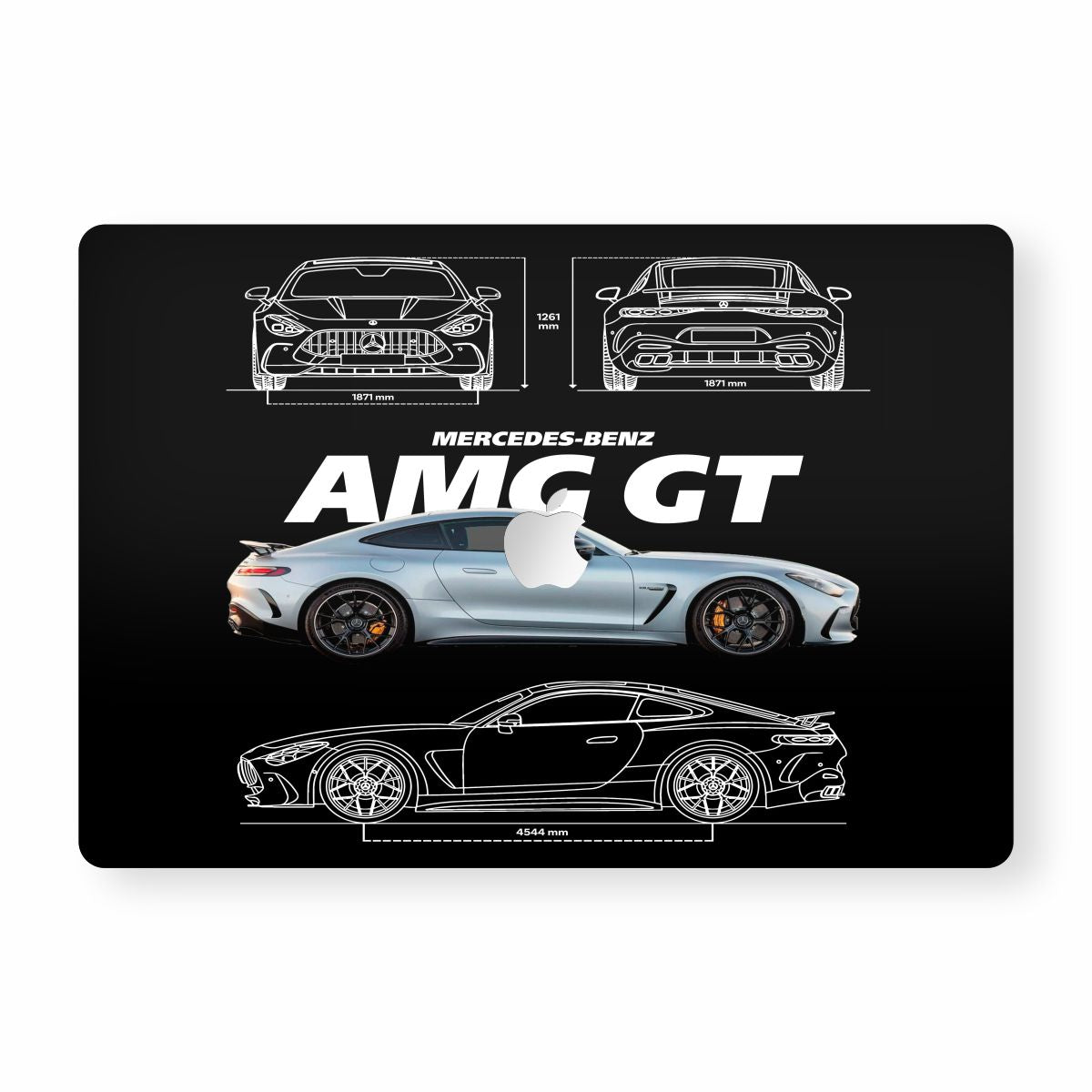 Full Body Car Design MacBook Skins & Wraps Main image