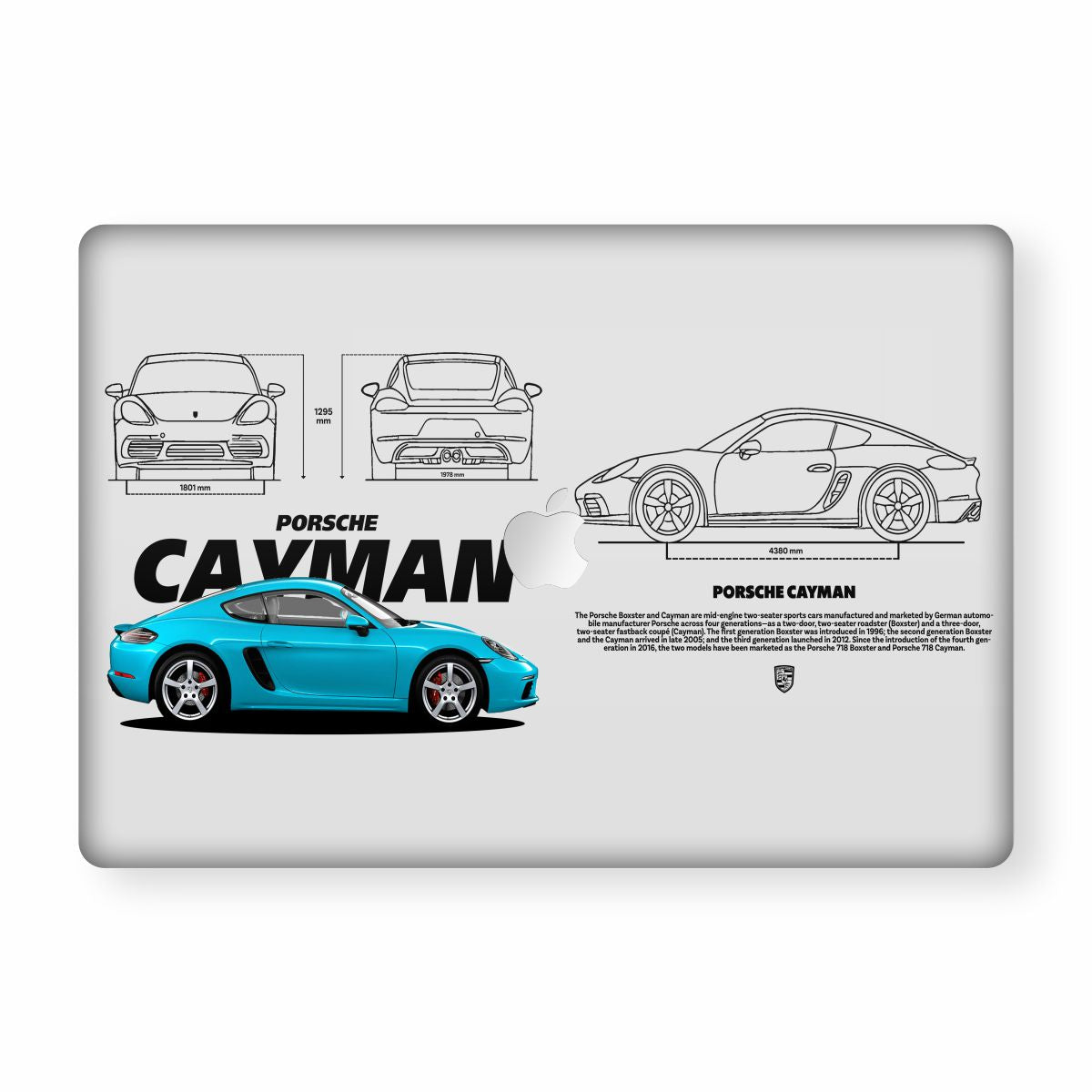 Full Body Car Design MacBook Skins & Wraps Main image