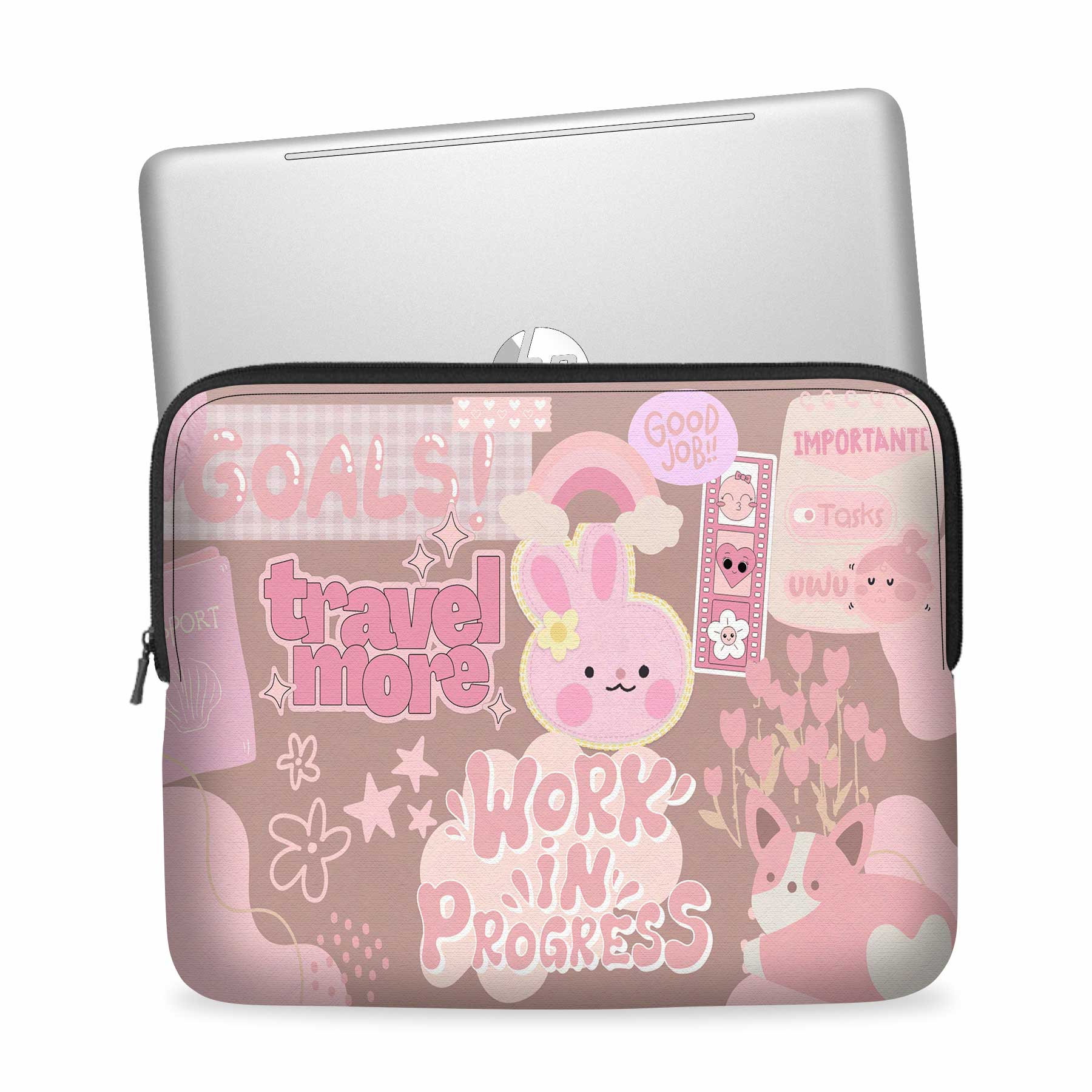 Canvas Laptop Sleeves - Customized Laptop Sleeves Main image