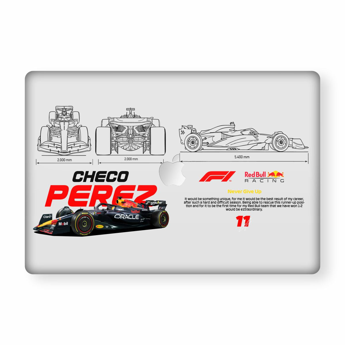 Full Body Car Design MacBook Skins & Wraps Main image