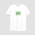 Lucky Embroidered White Oversize T Shirt