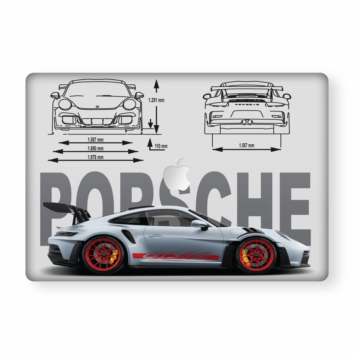 Full Body Car Design MacBook Skins & Wraps Main image