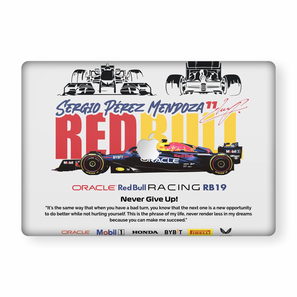 Full Body Car Design MacBook Skins & Wraps Main image