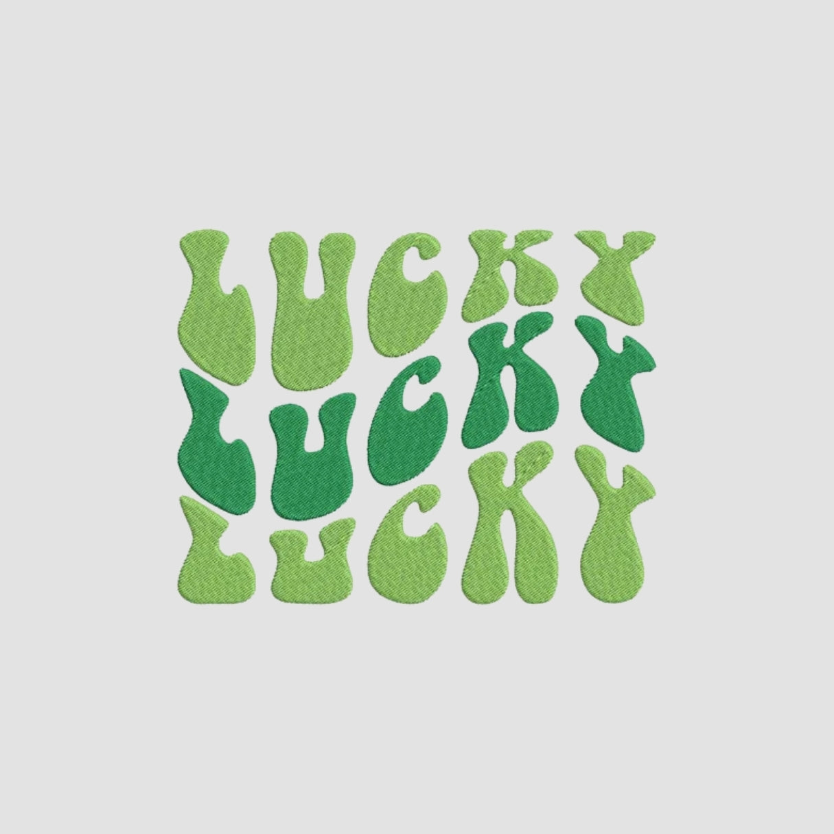 Lucky Embroidered White Oversize T-Shirt Secondary image