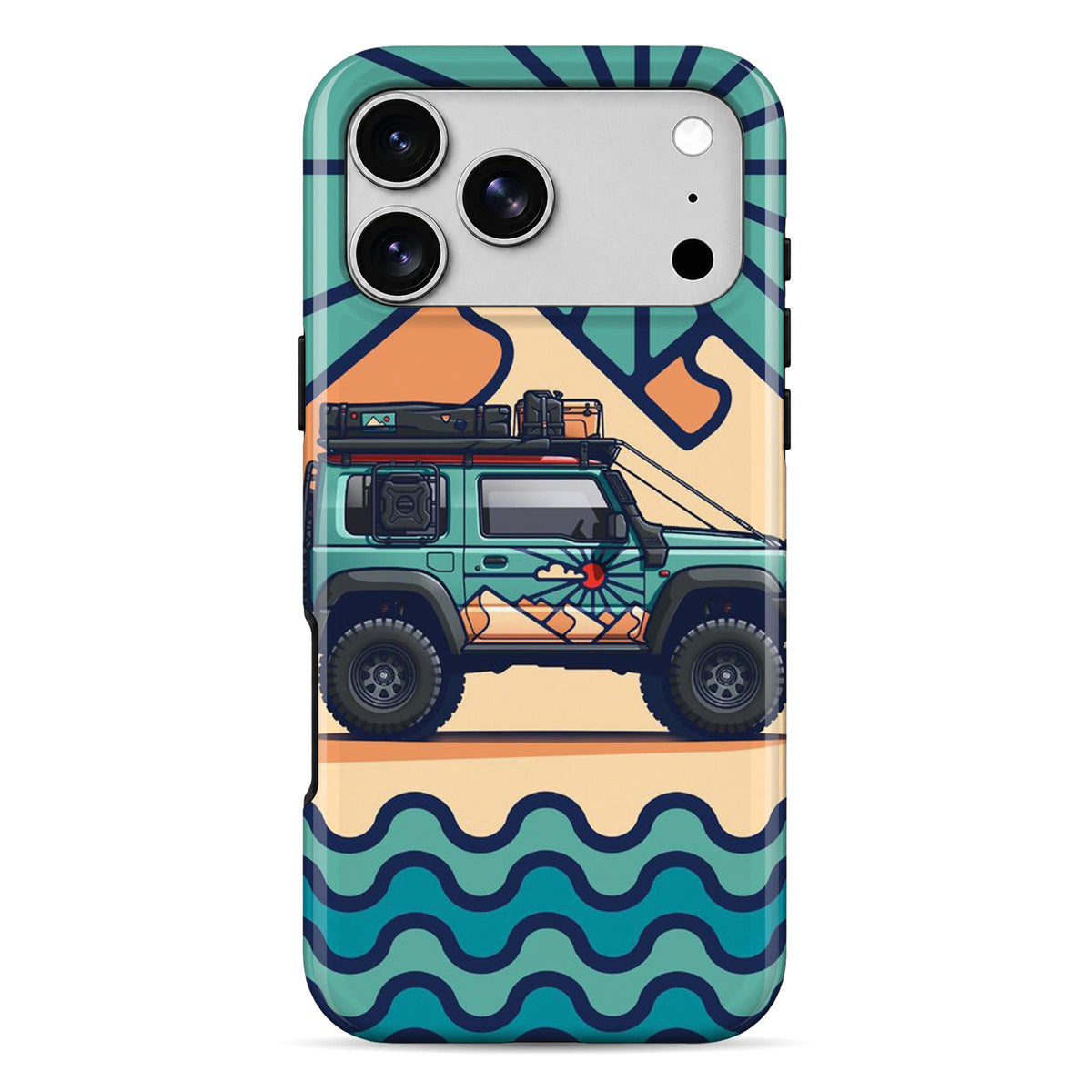 Summer Travel | WrapCart Armor Double Layer Shockproof Glossy Phone Case Main image