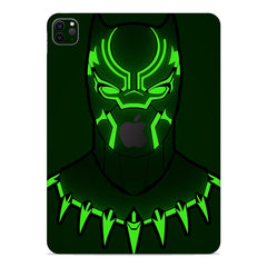 Black Panther Green Ed iPad Skin