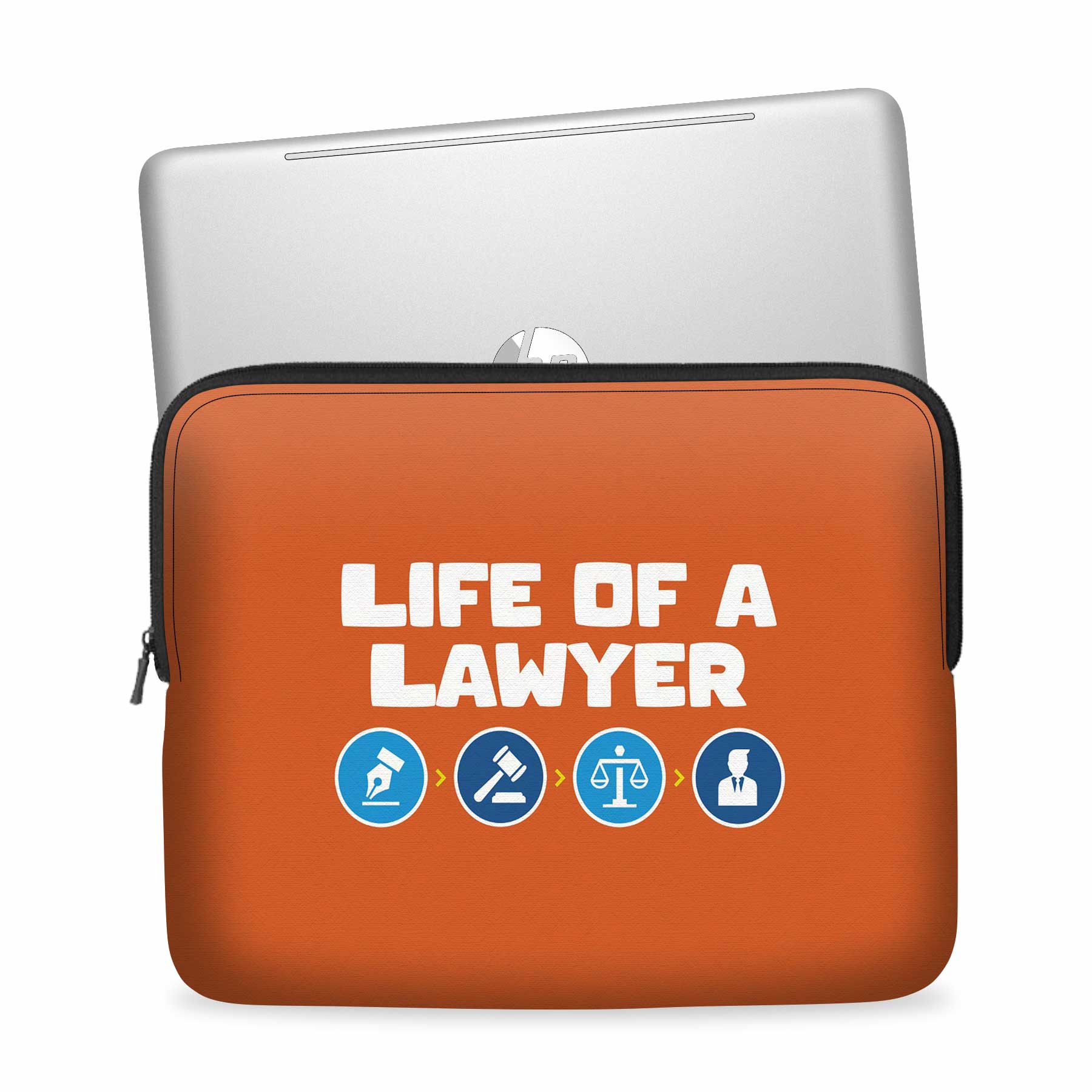 Life of a Lawyer Laptop Sleeve Main image