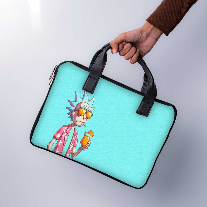 old man Laptop Sleeve With Handle - WrapCart Main image