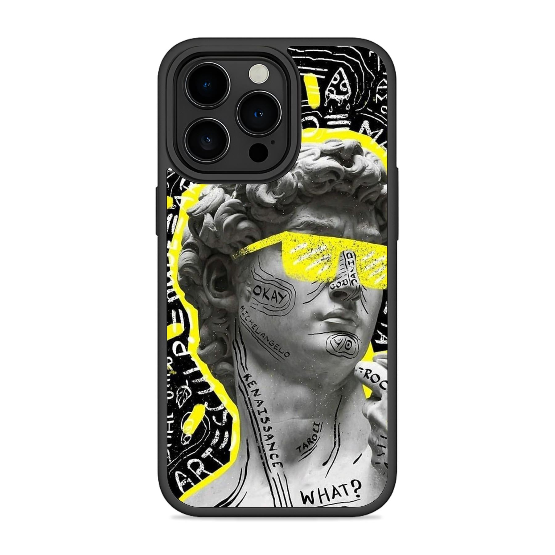 Funky Modern 3D Mobile Bumper Cover For iPhone 14 Series Main image