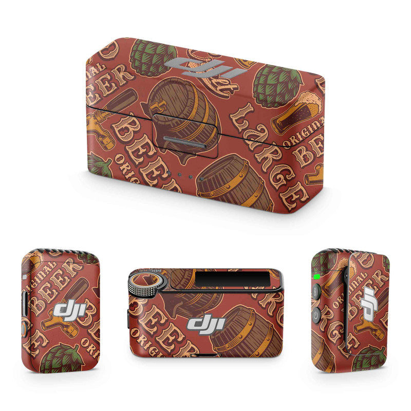 Beer Retro DJI Mic Skin - WrapCart Main image