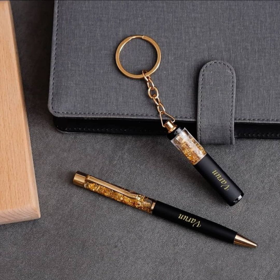 Customized Pen & Keychain Set Main image