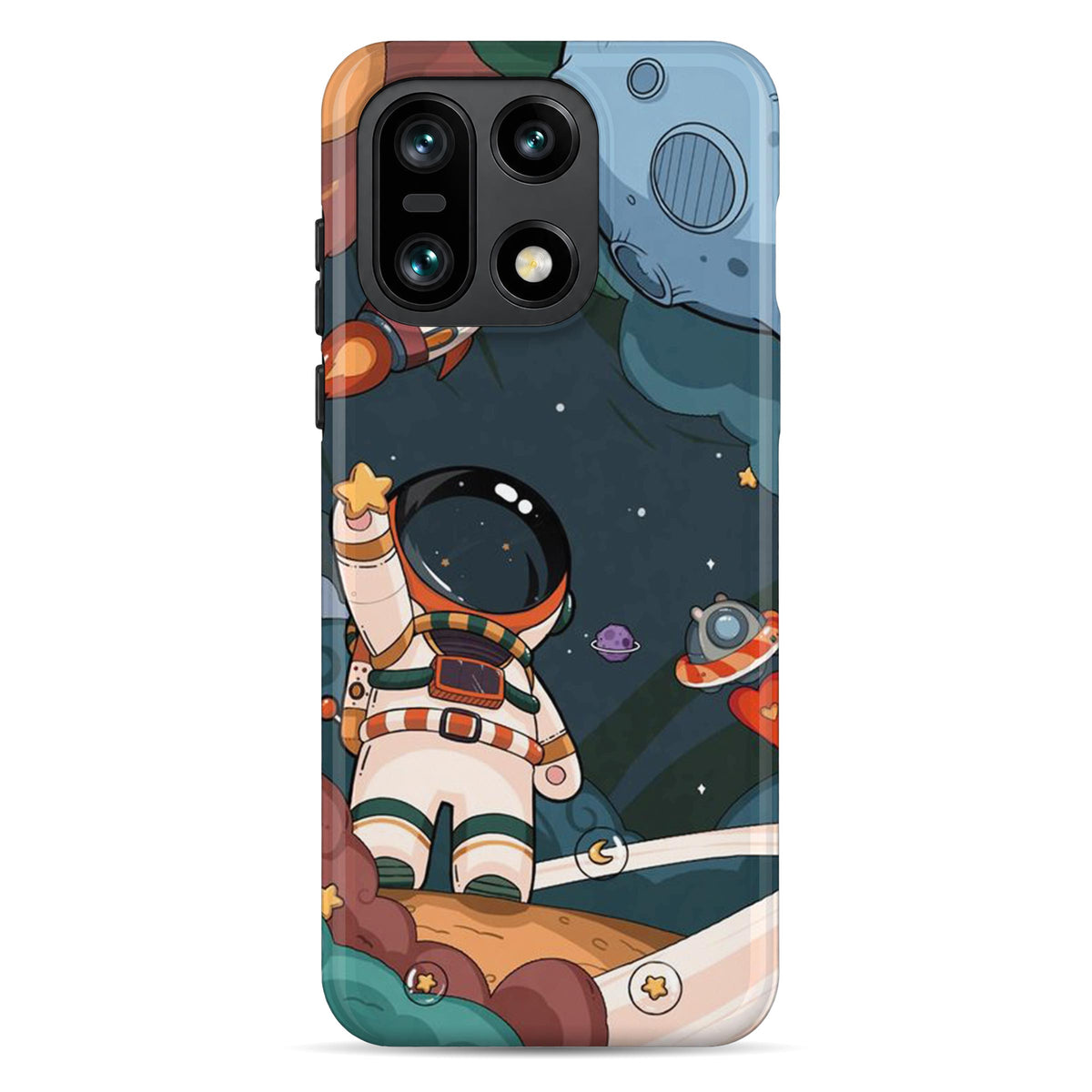 See, I am in space | WrapCart Armor Double Layer Shockproof Glossy Phone Case Main image