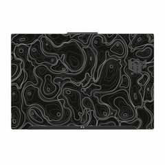 Colourful Topography Black Asus TUF Gaming F17 FX707Z Laptop Skin