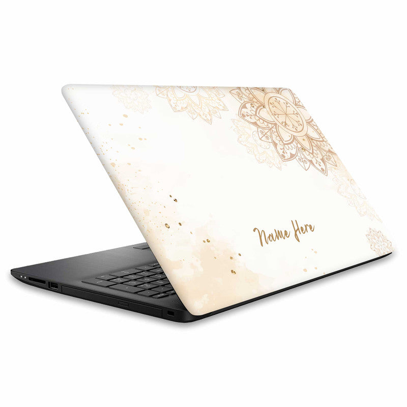 Indic Custom Name Laptop Skin