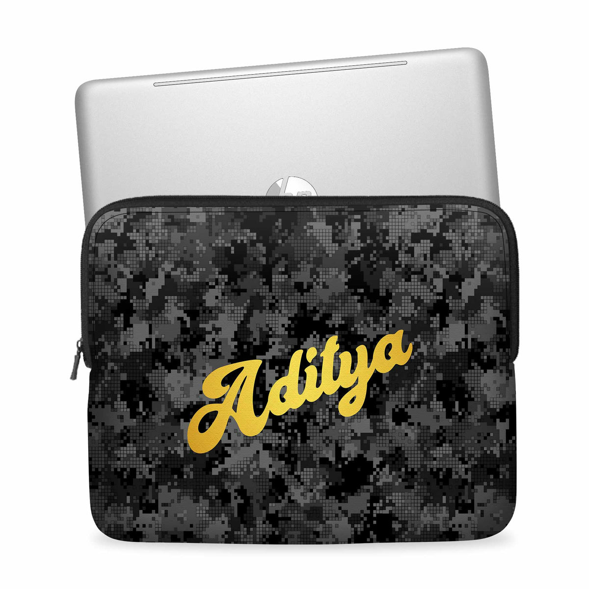Camo Laptop Sleeve - Custom Name Main image