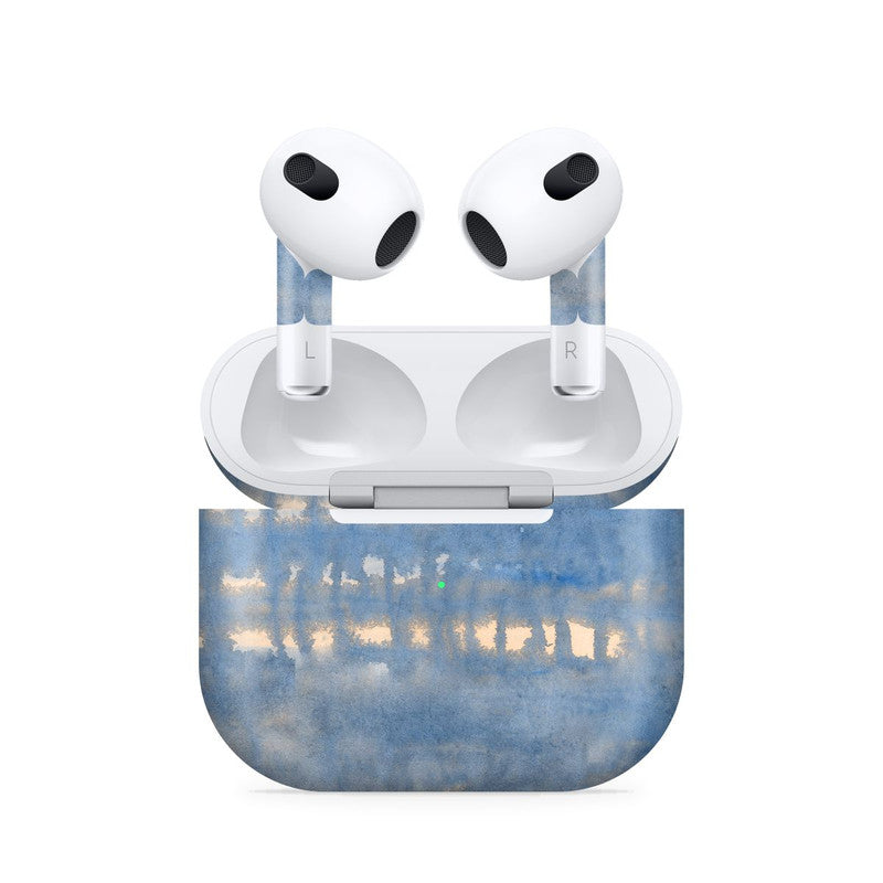 Airpods 4 WaterPaint Blue Skin Main image