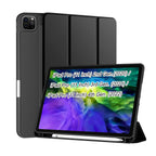 Smart Case for iPad - Tri-Fold Flip Folio Cover | Pencil Holder | Auto Wake-Up/Sleep Mode