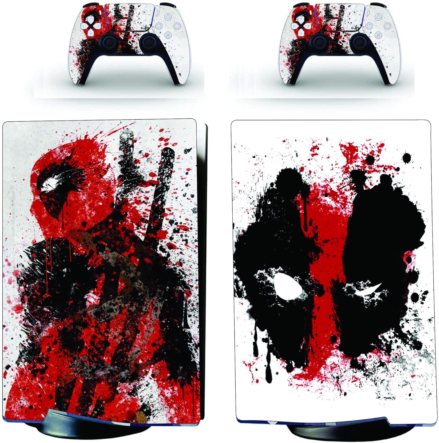 Deadpool Inspired PlayStation Skin Main image