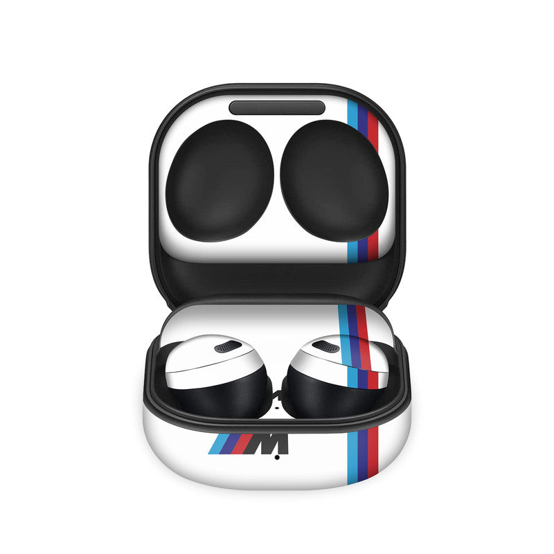 M Sports White Samsung Galaxy Buds Pro Skin Main image