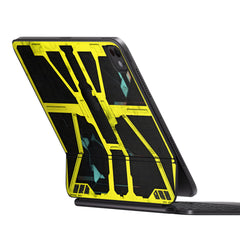 Yellow Cybertech Ipad Magic Keyboard Skin
