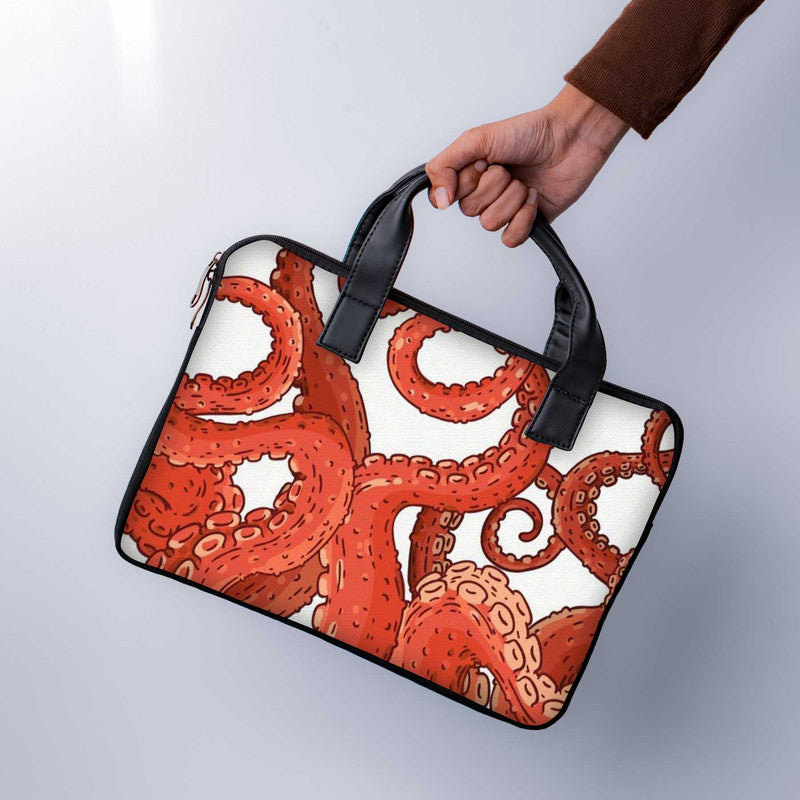 Sea Monster Laptop Sleeve With Handle - WrapCart