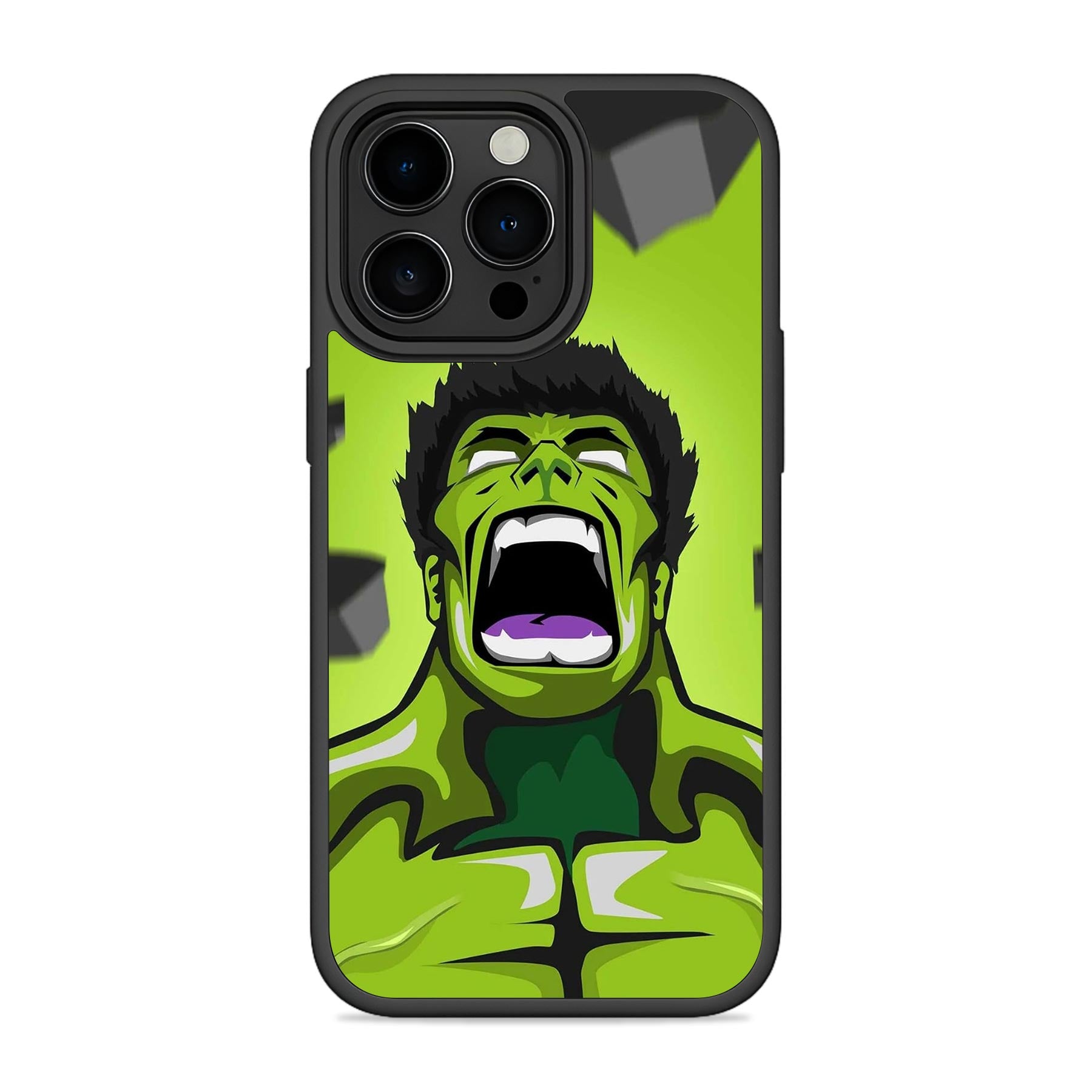 Green Montser 3D Mobile Bumper Cover Main image