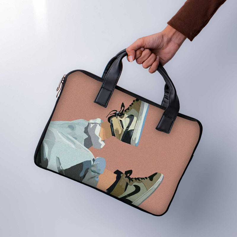 Shoes Vacy Laptop Sleeve With Handle - WrapCart Main image
