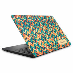 Z Leaves Custom Name Laptop Skin