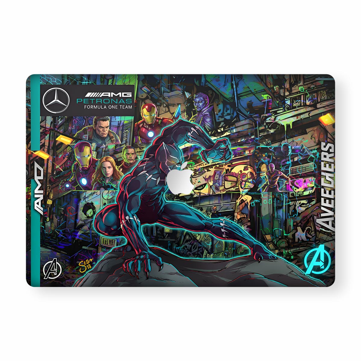 Full Body MacBook wraps  - WrapCart Main image