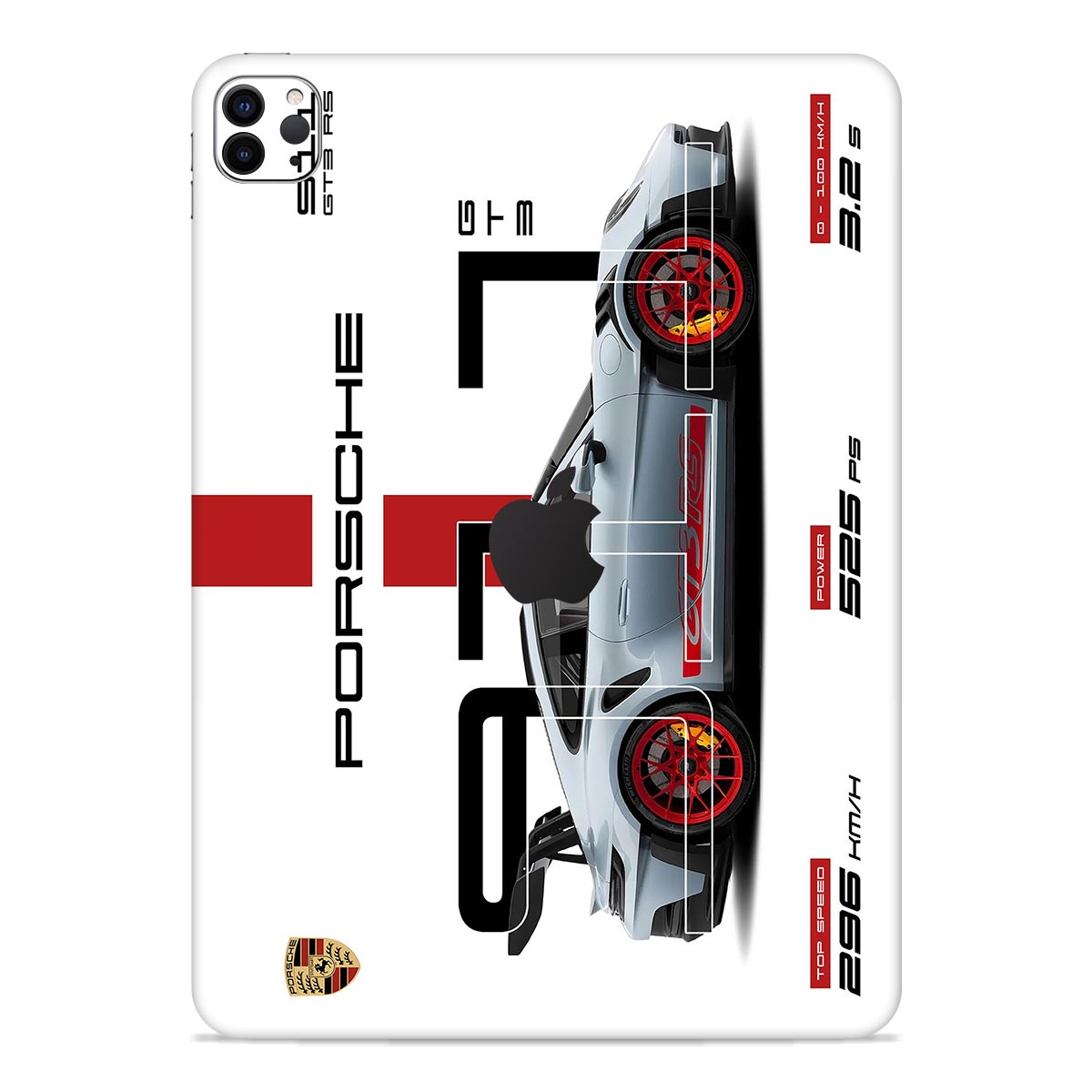 911 Detailed iPad Skin Main image