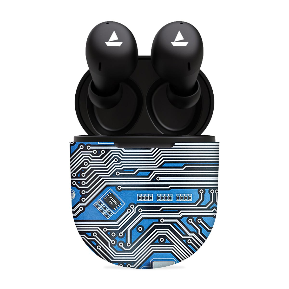 Boat Airdopes 441 Motherboard Circuit Blue Skin  Skin Main image
