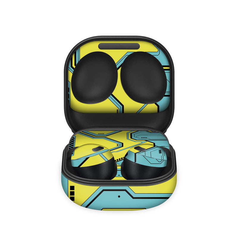 Techy Cyber Yellow Samsung Galaxy Buds Pro Skin Main image