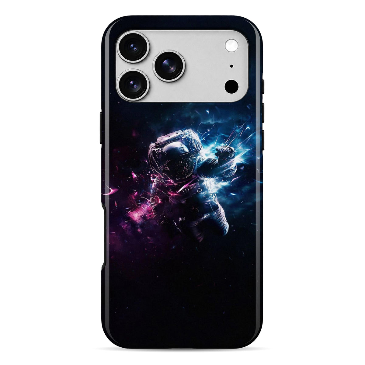Astronaut In Space | WrapCart Armor Double Layer Shockproof Glossy Phone Case Main image