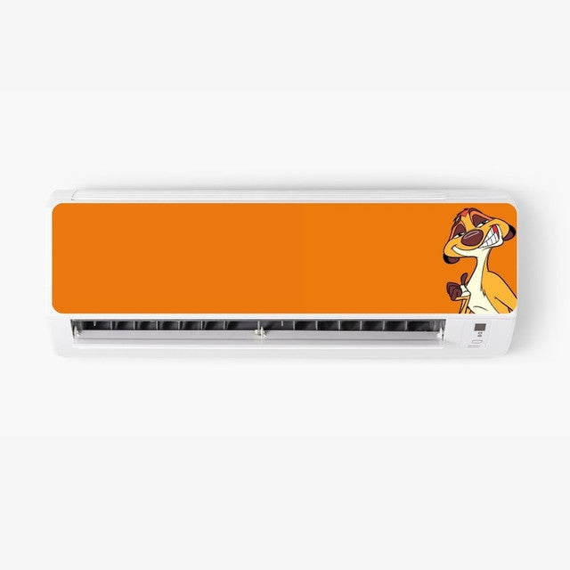 Timon AC Sticker - Split AC Decal | Air Conditioner Skin Sticker Main image