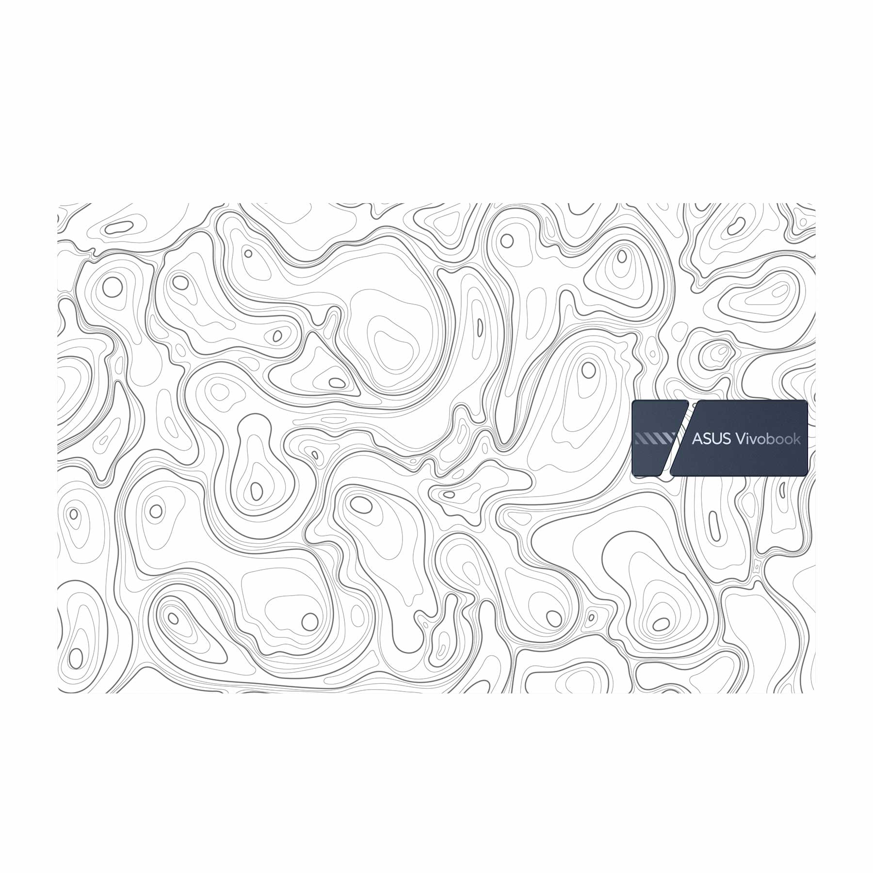 Asus Vivobook 15 X1504ZA X1502ZA Laptop Skins & Wraps - WrapCart | Colourful Topography White Asus Vivobook 15 X1504ZA X1502ZA Laptop Skin Main image