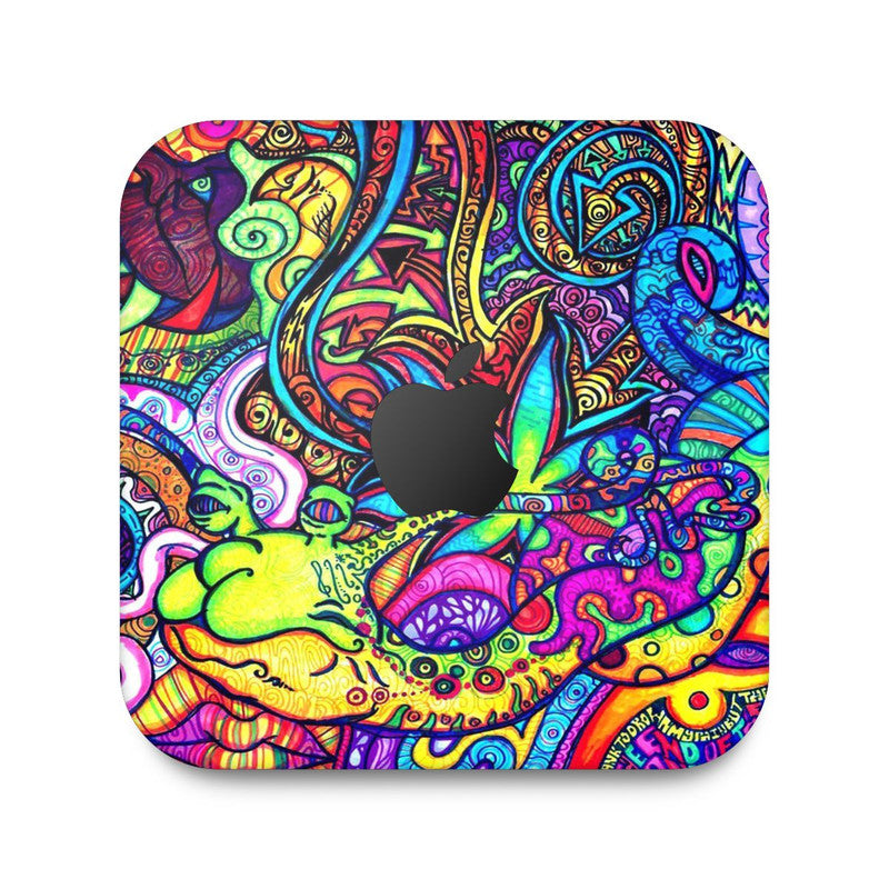 Army Grey Apple Mac Mini Skin Main image