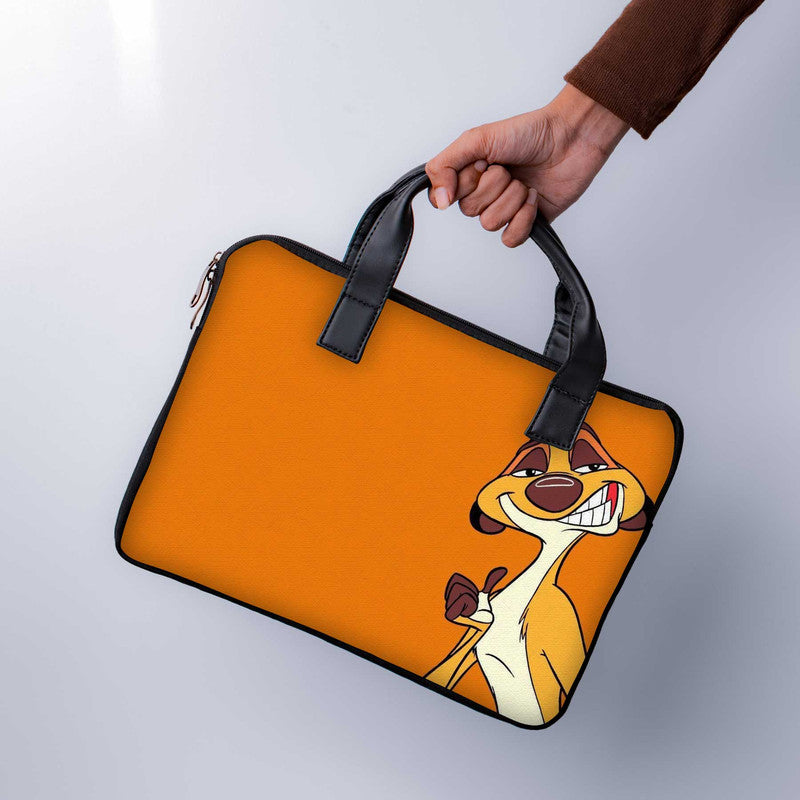 Timon Laptop Sleeve With Handle - WrapCart Main image
