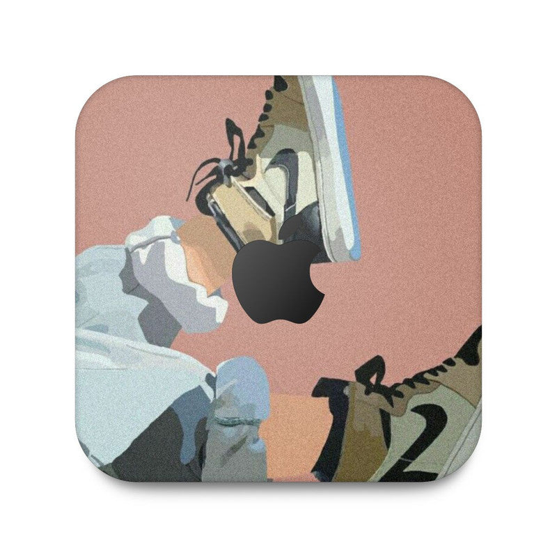 Army Grey Apple Mac Mini Skin Main image