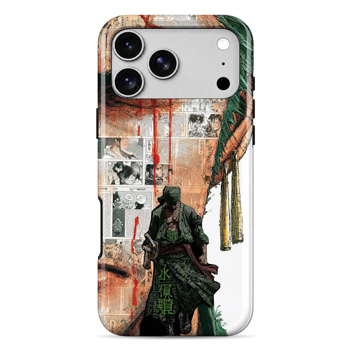 Zoro E Fan Made | WrapCart Armor Double Layer Shockproof Glossy Phone Case Main image