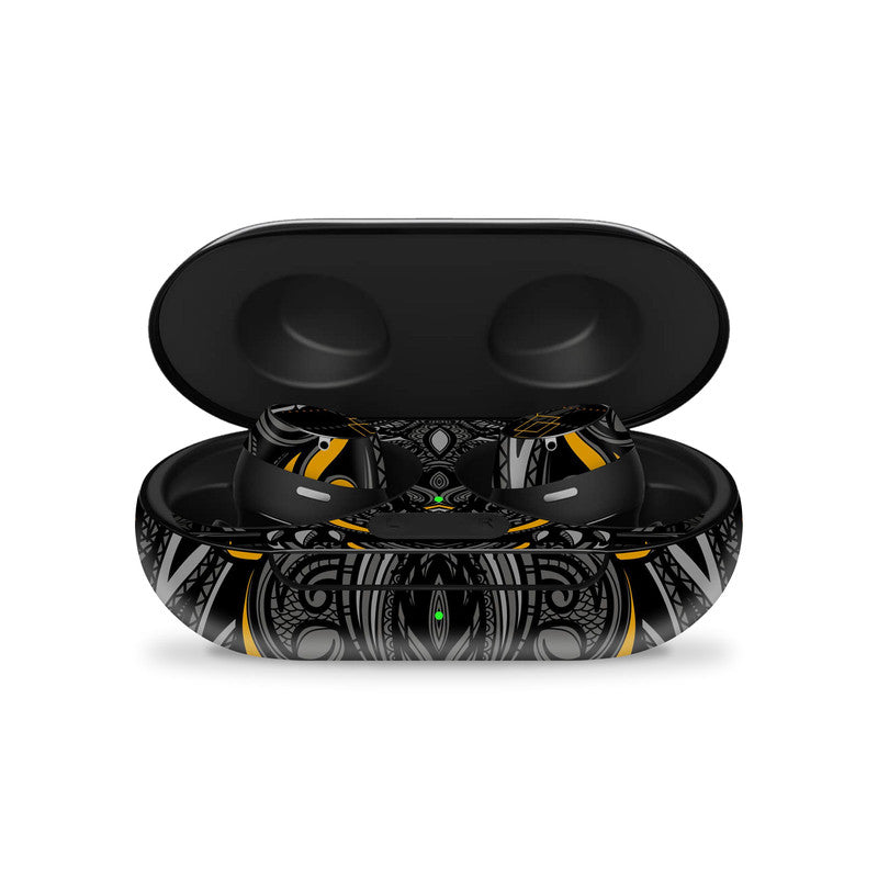 Classic Owl Blue Samsung Galaxy Buds Skin