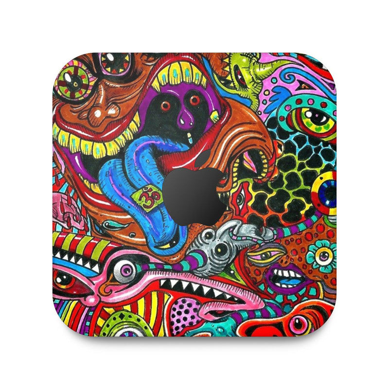 Army Grey Apple Mac Mini Skin Main image