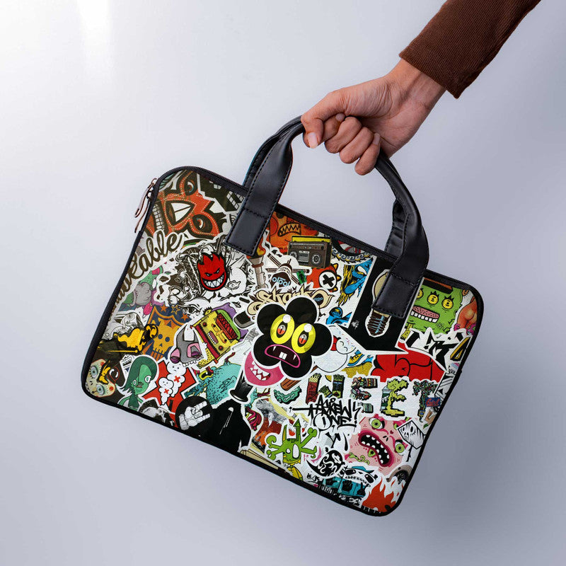 Urban Vandal Laptop Sleeve With Handle - WrapCart Main image