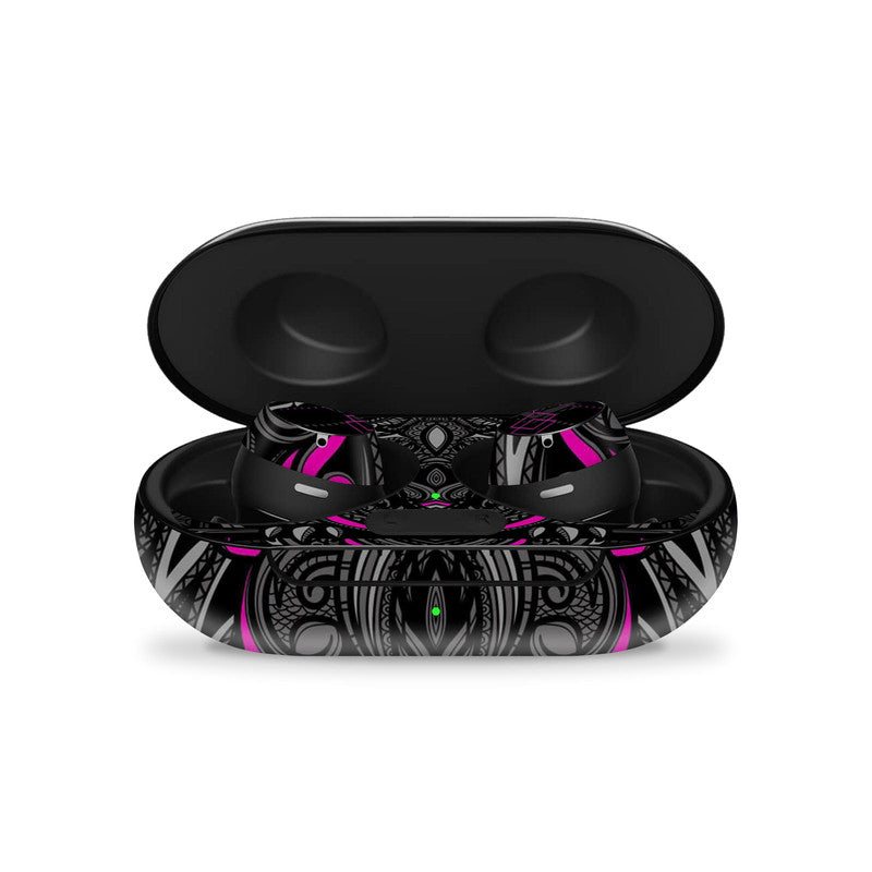 Classic Owl Dark Yellow Samsung Galaxy Buds Skin