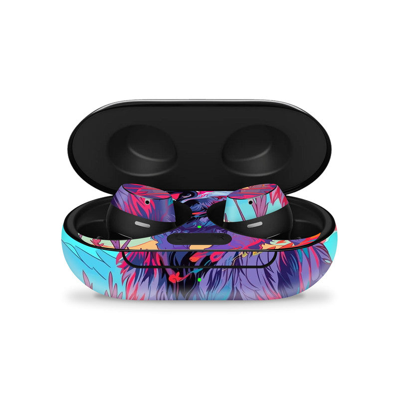 Classic Owl Yellow Samsung Galaxy Buds Skin Main image