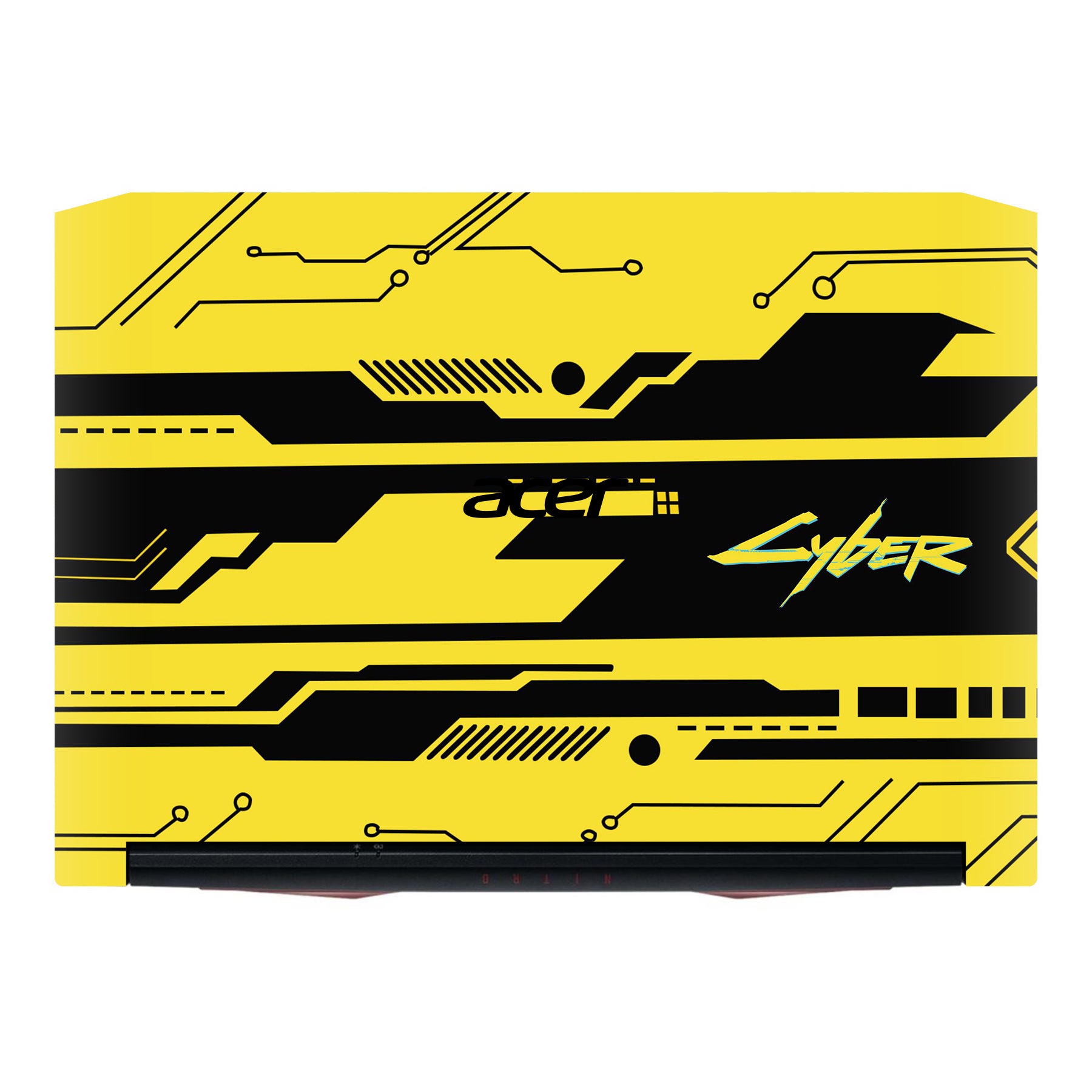 Cyber Yellow Acer Nitro 5 AN515 Laptop Skin Main image