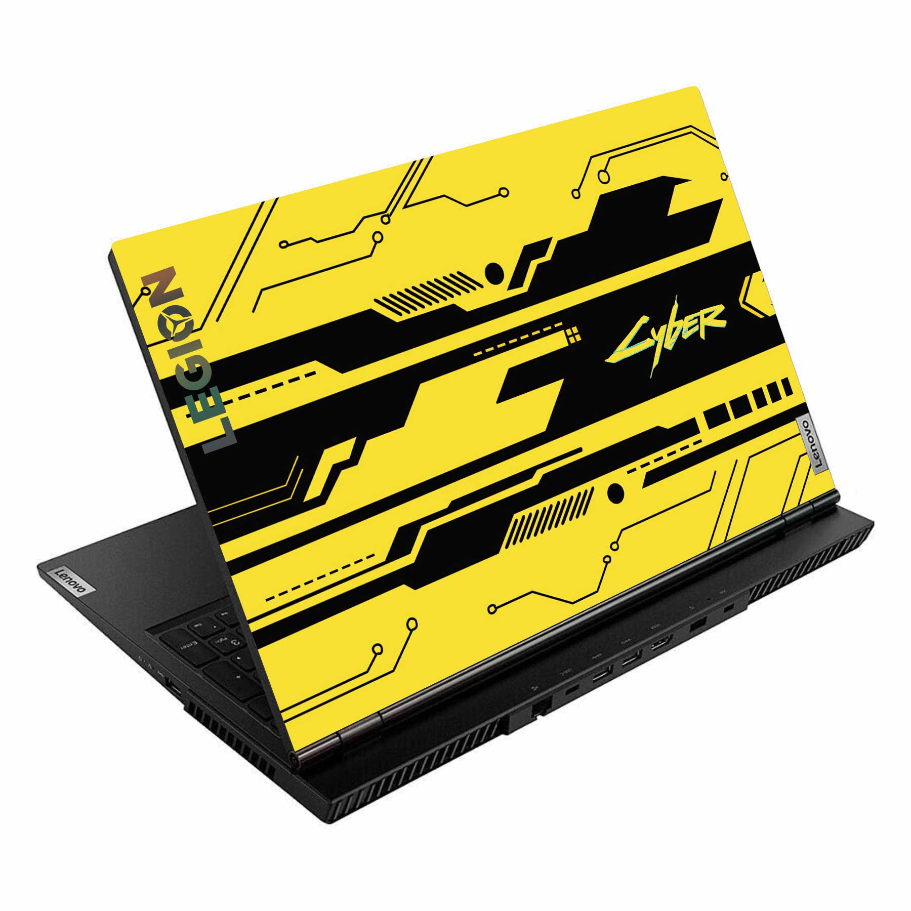 Cyber Yellow Lenovo Legion 5 15ARH05 Laptop Skin Main image