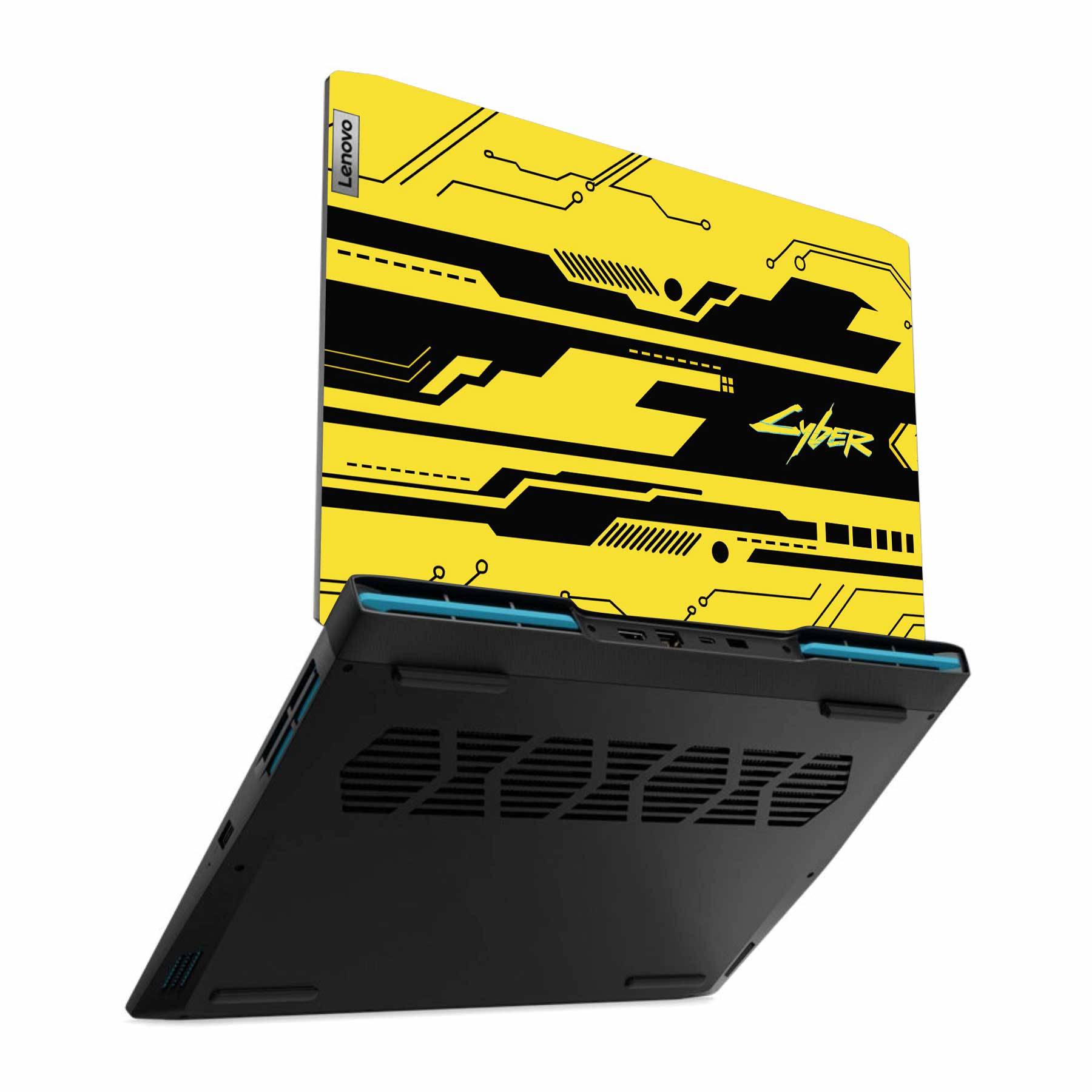 Cyber Yellow Ideapad Gaming 3 Laptop Skin Main image