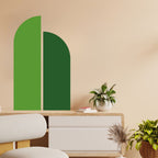 Green Minimalist Wall Sticker